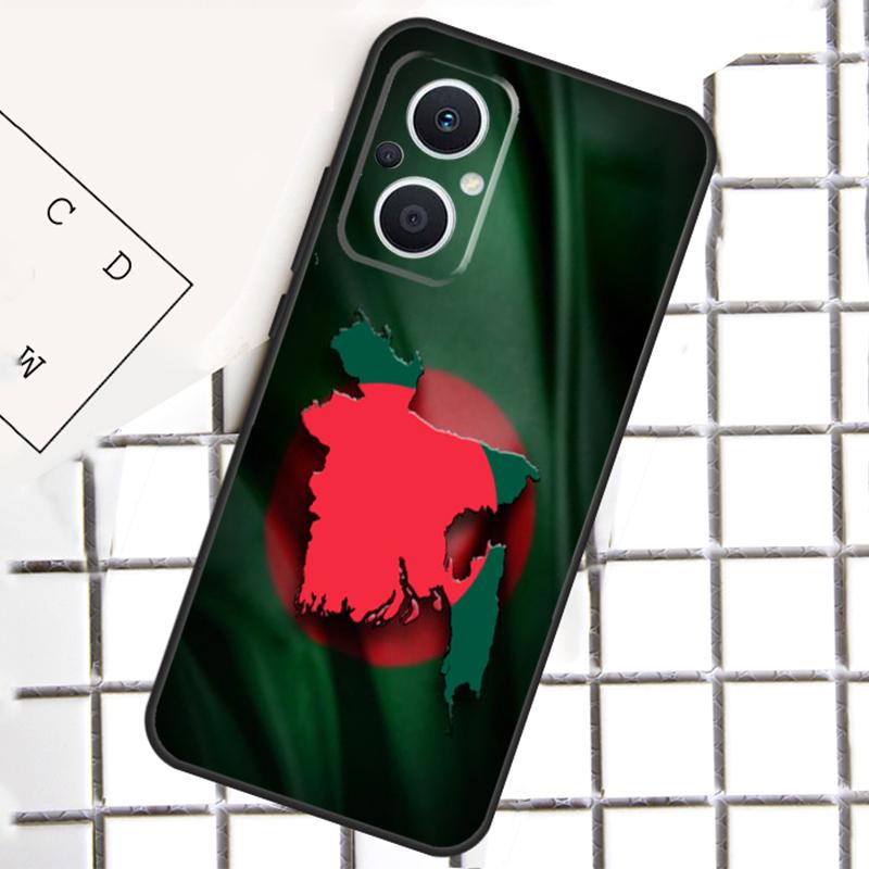 Bangladesh Flag Phone Case For OPPO Reno 7 8 Lite 8T 10 11 12 13 14 Pro 14F OPPO Find X9 X8 X6 X5 Pro Cover