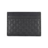 Gucci Presbyopia Logo Embossed Cowhide Card Holder Men's Black