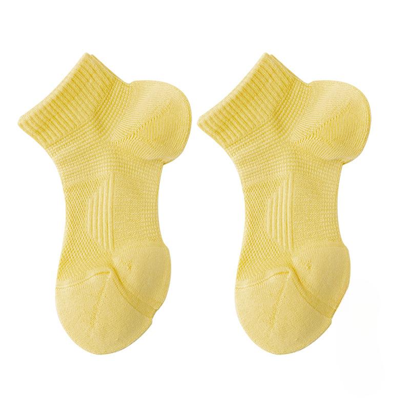 Running Sports Socks for Women, Shallow-mouthed Short Socks, Summer Short-leg Fitness Badminton, Thickened Towel Bottom Socks
