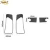4Pcs Carbon Fiber Rear Door Handle Cover Trim Fit For Mercedes-Benz G-Class W463