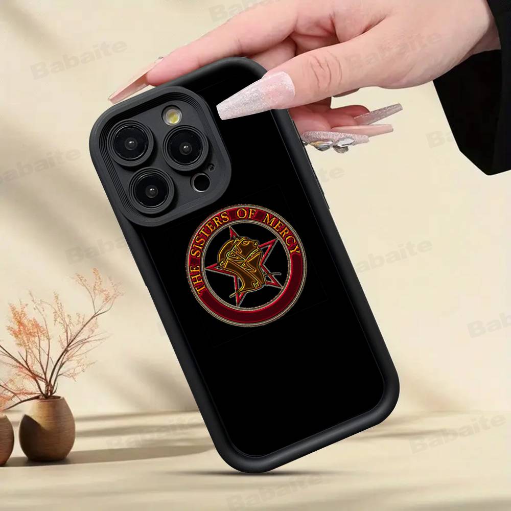 The Sisters Of Mercy Band Phone Case For IPhone 17 16 15 14 13 Pro Max Plus 12 11 Cover