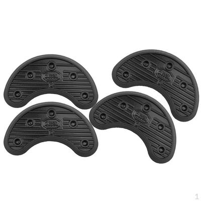 2 Pares Protectores de Suela de Goma para Zapatos Reparación