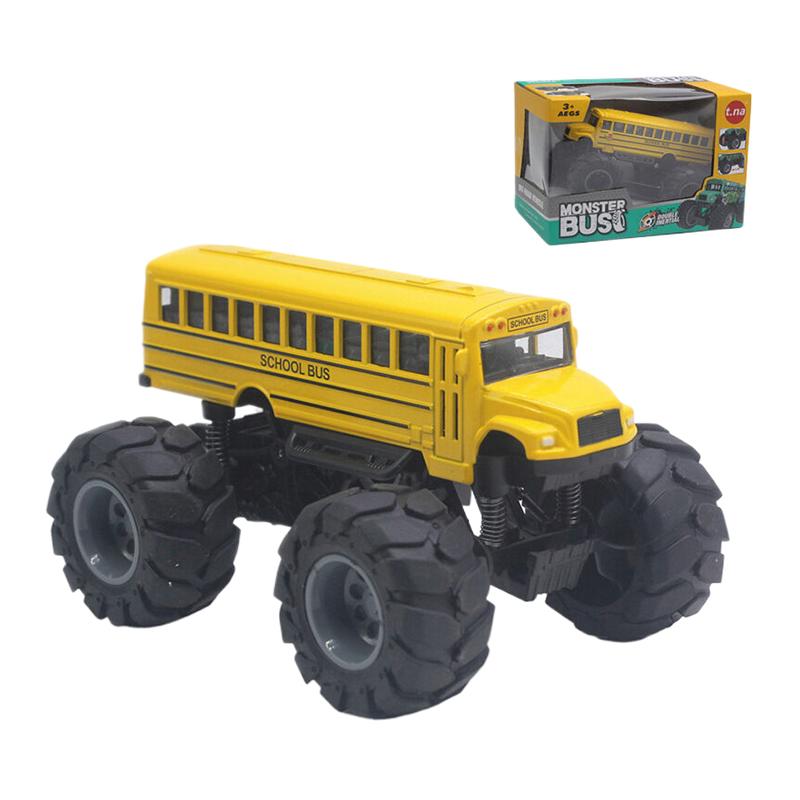 

Alloy Monster School Bus Pull Back Model Boy Toys Bus Car School Bus Pull Back Model Bus Car