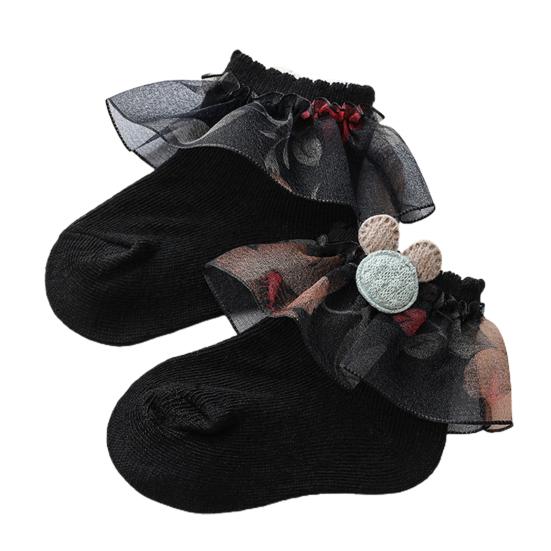 1 pár elastických pohodlných kojeneckých ponožek Bavlna Praktické hřejivé dětské ponožky na zimu
