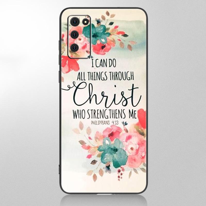 Bible Jesus Christ Christian Case For Samsung Galaxy A12 A02S A22 A32 A52 A72 A71 A51 A41 A31 A21 A11 A50 A70 A10S A20S  Cover