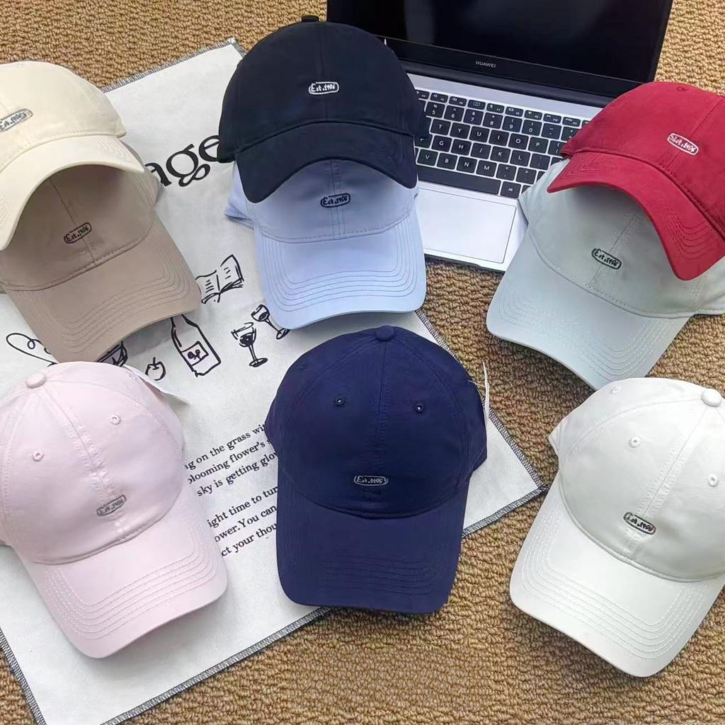 Spring And Summer Embroidery Letter Baseball Cap Women'S High-Quality Fashion Versatile Face Small Men'S Cap