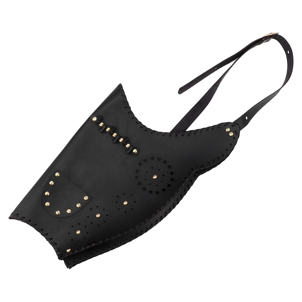 Archery Arrow Quiver Holder PU Leather Archery Bag Arrows Bag Recurve Long Hunting Bow Protector