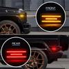 4PCS LED Side Marker Lights Fit For Mercedes-Benz W463 G500 G550 G-Class 2002-14