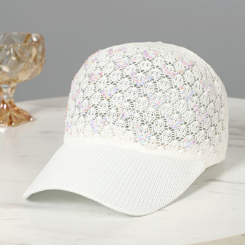 Baseballcaps Sommervisir for kvinner Pustende netting solhette nettinghatt