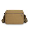 Men's Canvas Waist Pack – Large Capacity Outdoor Fanny Bag with Phone Pocket for Running Hiking & Travel