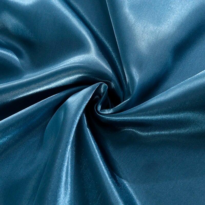 Fashionable Rayon Bed Sheets, Solid Color Single Double Bed And A Comfortable And Cool Mattress Cover 240x270cm /200x230cm.