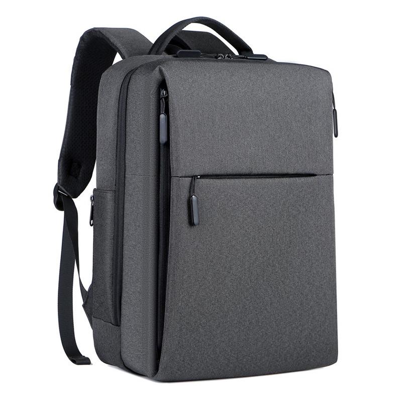 Unisex High-End Business Travel Backpack - Waterproof Laptop & Shoulder Bag