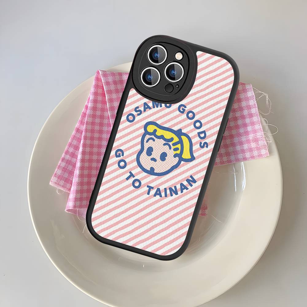 Fashion Osamu Goods Phone Case For IPhone 16 15 14 13 12 11 Pro Max Plus Shockproof Leather Cover