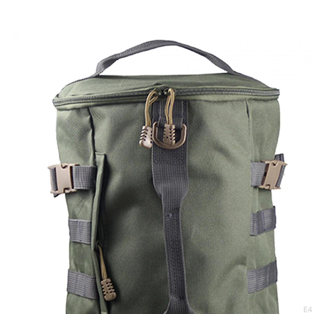 Fishing Tackle Bag Portable Wear Resistant Outdoor Men Bags Reel Pole Storage