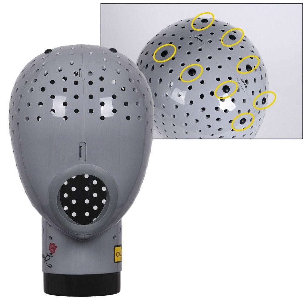 

Противоскользящая голова для свежих париков, серая головка для демонстрации париков изнутри наружу, сушка париков для кружевного парика