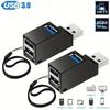 USB 3.0 HUB Extender Car Splitter Multi Port USB Hub 2.0 For PC Laptop Office Multi Function Reading Usb U Disk Charging Adapter