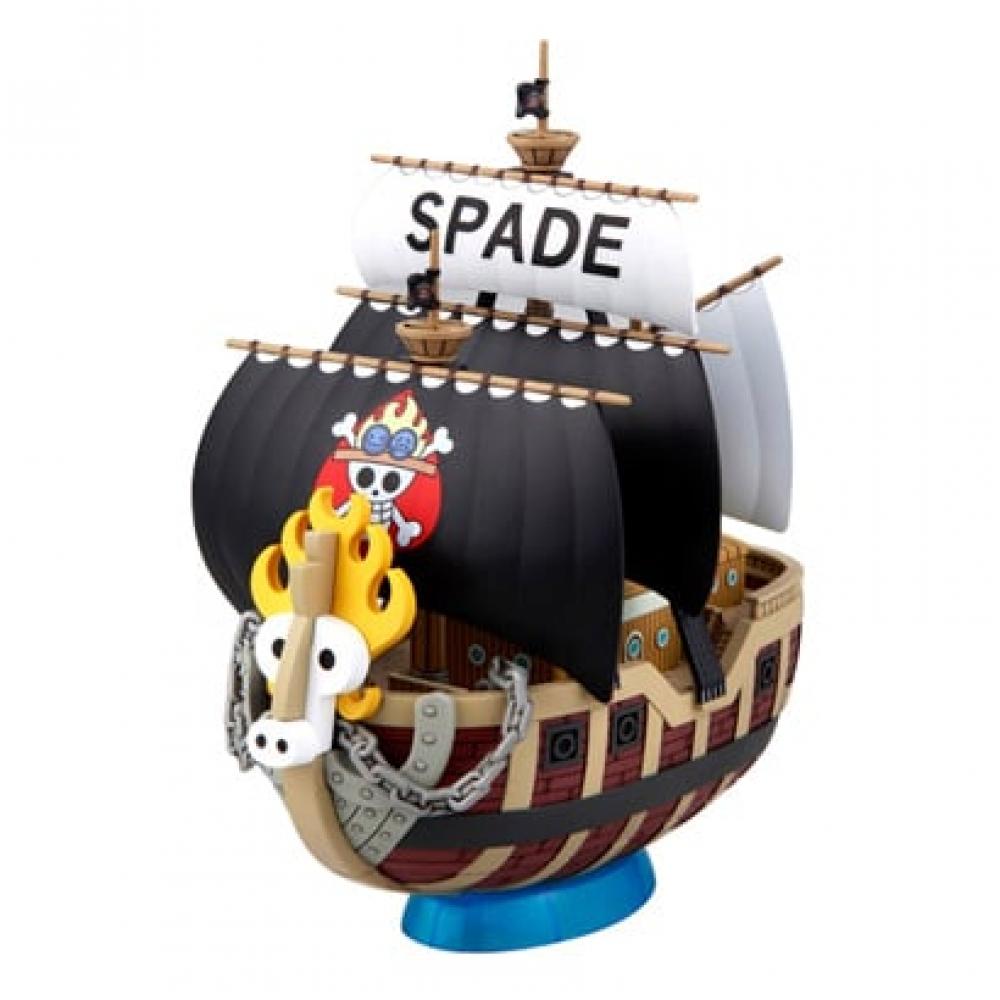 

Bandai Spirits One Piece Grand Ship Collection Pirate Ship Of The Spades Pirates [plastic Model Supplies 2024 4 Remanufactured]