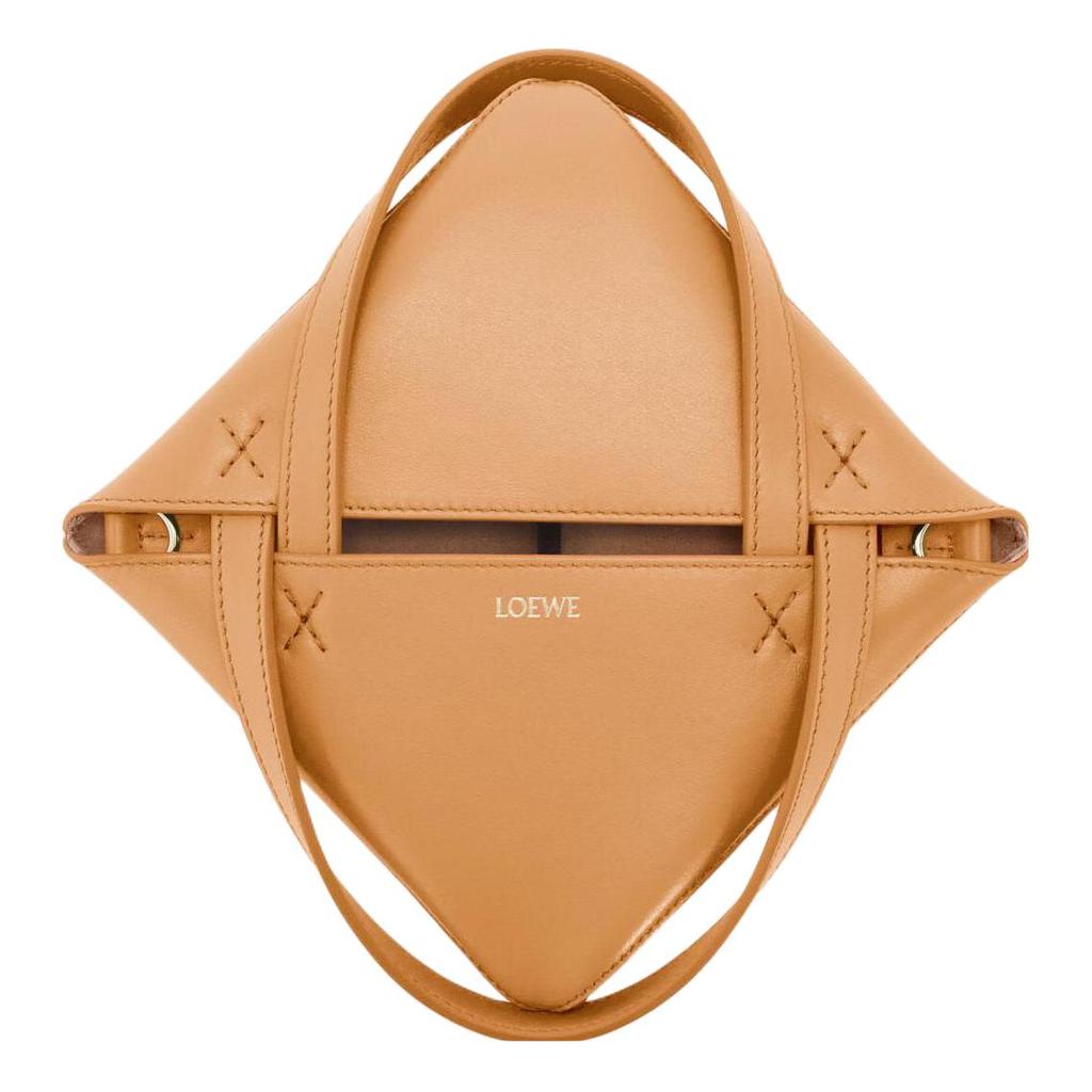 Loewe Puzzle Fold Tote Mini Warm Desert Men Tote_bags Tan A657V25X01-2586