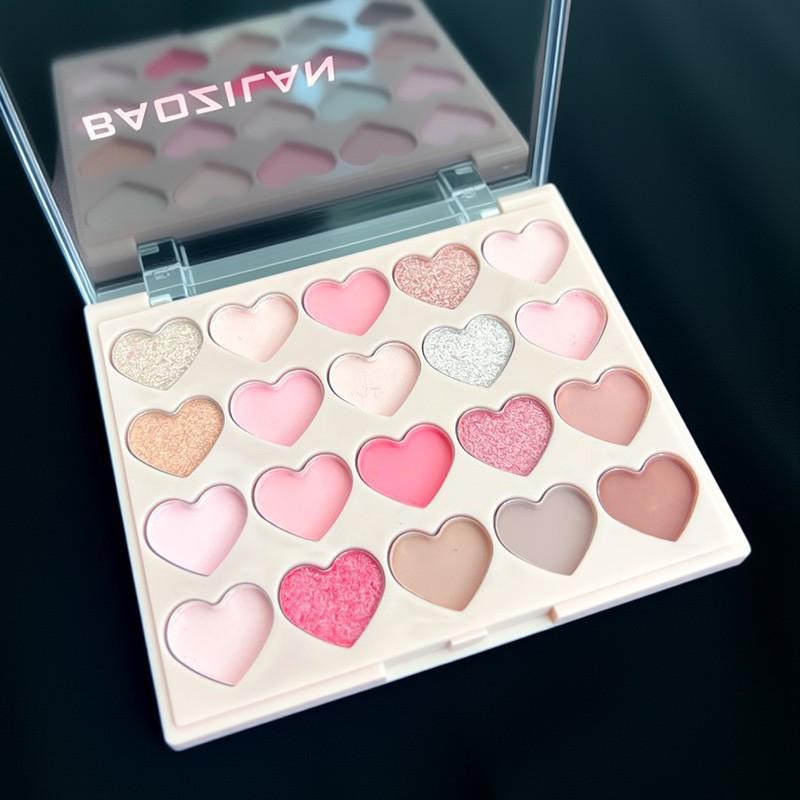 Vielseitige Mehrfarbige Lidschattenpalette: Kontur, Highlight & Matter Schimmer Erdtöne