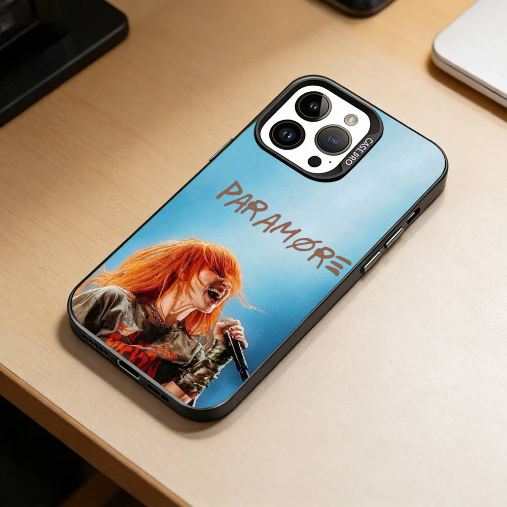 

Чехол для телефона с изображением группы P-Paramore для iPhone 17,16,15,14,13,12,11 Plus,Pro Max,XS,Цветной Серебряный Позолоченный Внутренний Чехол iPhone16