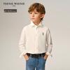 Teenie Weenie Kids Oxford Long-Sleeve Embroidered Shirt