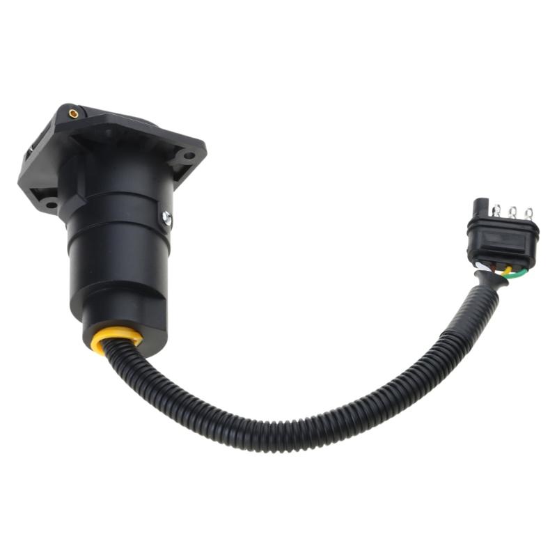 Trailer Circuit Connecting Tool 4-Way Flat Truck to 7-Way Blade for RV Motorhome