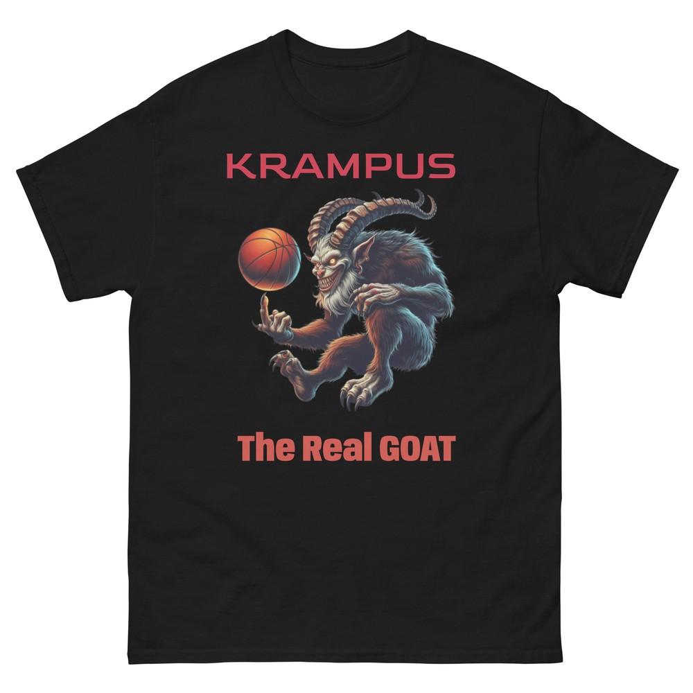 KRAMPUS: The Real GOAT Unisex Classic Tee (multiple Colors and Sizes) Funny Shirts