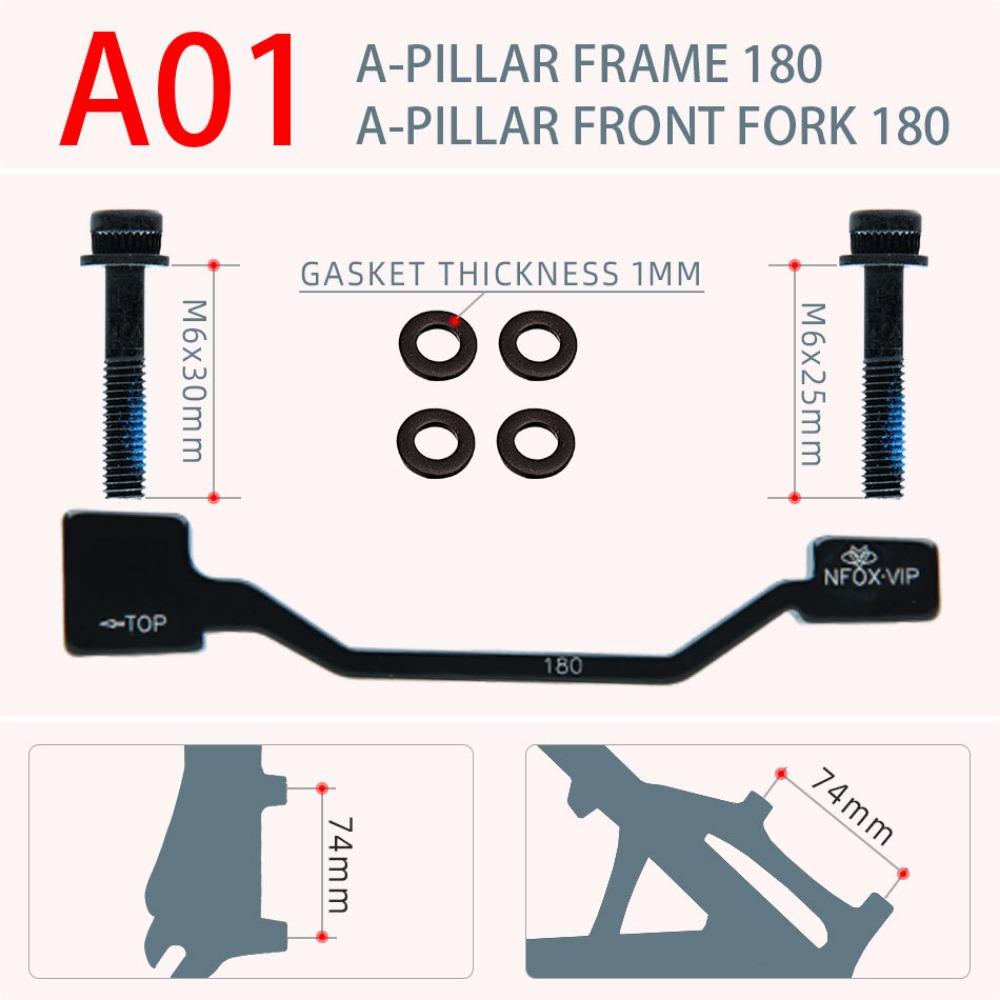 1set PM/IS 160 180 203 Mm Disc Brake Base Pads Set for Electric Mountain Bike