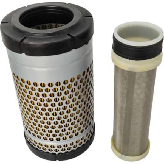 1G319-11210 K7591-82360 Air Filter Set Compatible with Kubota Tractor B3350 Excavator U27-4CA Utility Vehicle RTV-X1100 RTV-X1120 RTV-X1140 RTV-X900