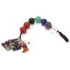 7 Chakra Crystal Pendant Car Hanging Ornament Pendulum Home Decoration for Yoga Meditation