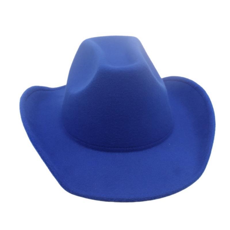 Ny Hög Hatt Herr- Och Damkläder High-End Brittisk Stil Gränsöverskridande Hetsäljande Europeiska Och Amerikanska Cowboyhattar, Berömd Stil Tibetanska Grossisthattar