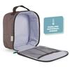 Perletti Cool Kids Lunch Box Owl & Deer Pattern Insulated Thermal Bento 21x22x11cm