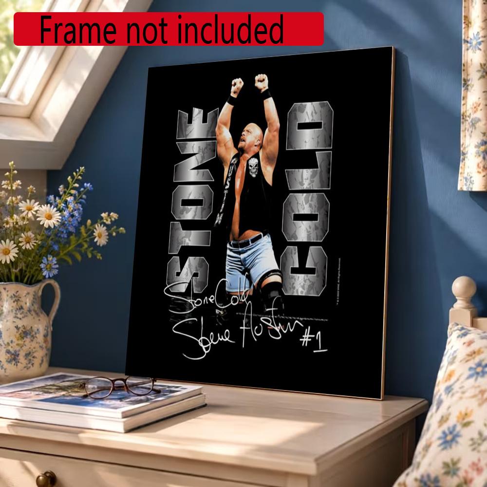 Stone Cold Steve Austin 5D Diamond Painting Round Diamond Rhinestones Mosaic Diamond Embroidery Wall Paintings Rhinestones Gift Frameless