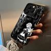 D-Death- Note-  Classic Anime For iPhone 17 16 15 14 13 12 11 Pro Max XS  17 Air Silicone Colored Silver Bumper Cover