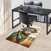Highland Bull Theme Chair Mat: Office Carpet, Oversized Rug for Home Decor, Sofa Mat, Desk Pad, Gift Idea for Any Room - Perfect for Bedroom