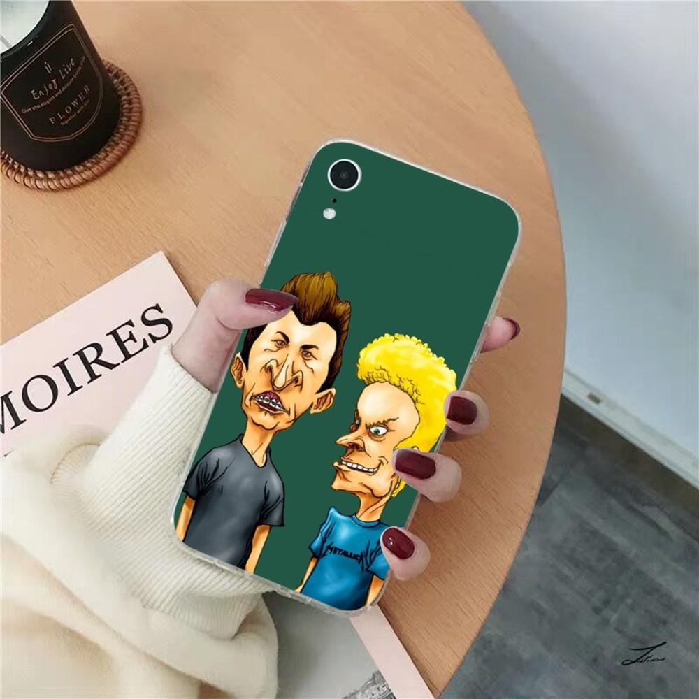 

Чехол для телефона Beavis And Butthead для iPhone 8 7 6 6S Plus X SE 2020 XR XS 14 11 12 13 Mini Pro Max Чехол для мобильного телефона iPhone 12