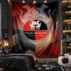 Wall Hanging Tapestry Stade Rennais FC Print Cloth for Living Room Bedroom Home Decor