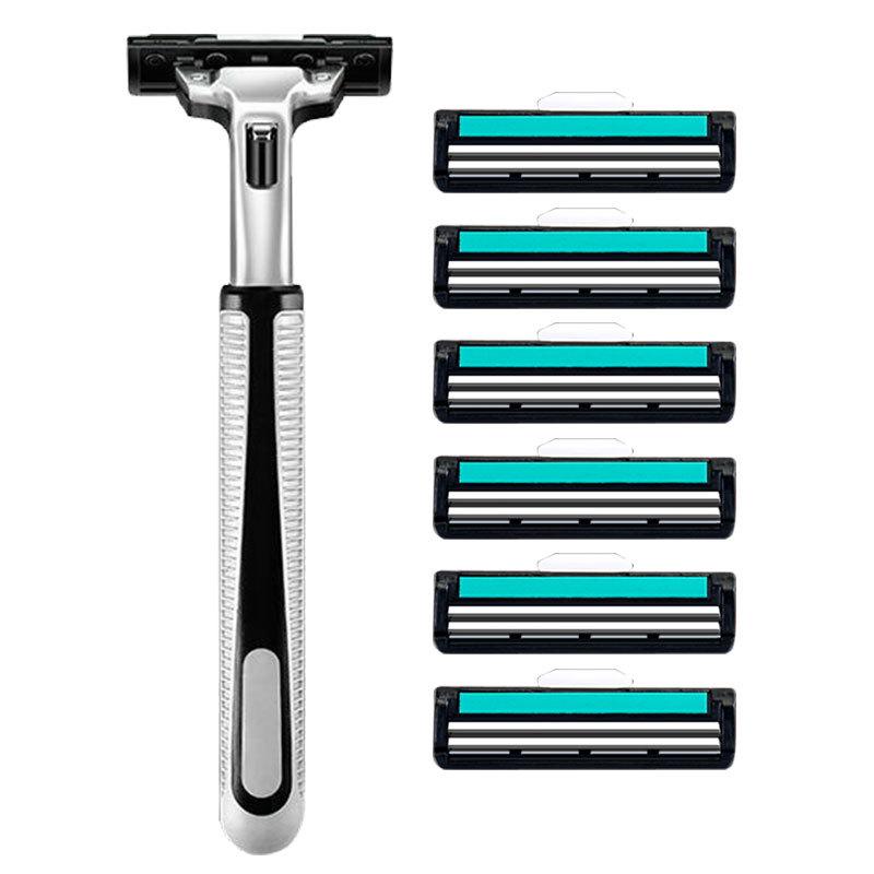 2-Layer Old-Fashioned Men's Manual Shaving Razor