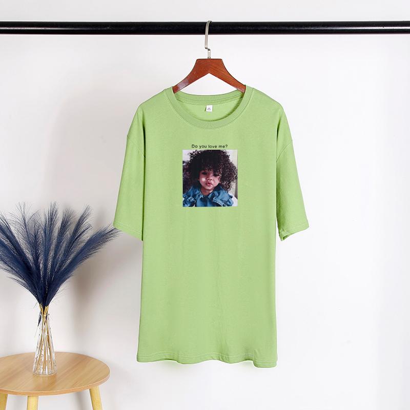 TWINFLAMES Women Printed Casual Basic T shirt Young Girls Soft Hand Feel Y2K Harajuku T-shirts Female Tops Tees