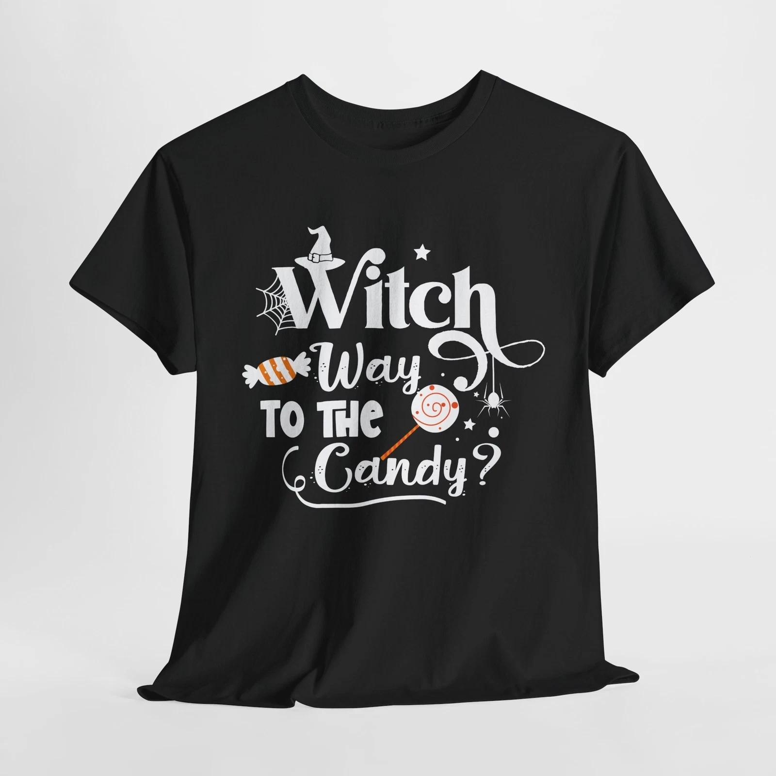 

Witch Way to the Candy T-Shirt | Stylish & Gothic Witchy Fashion L