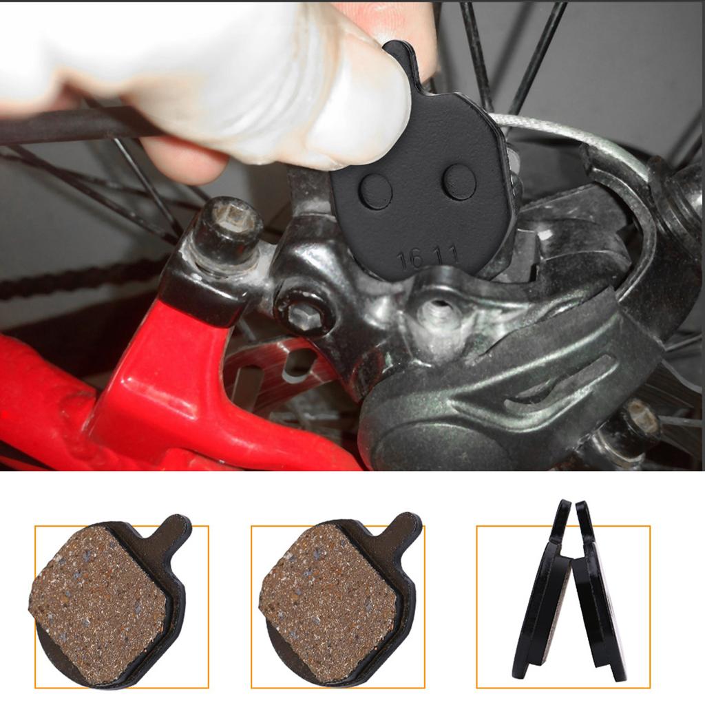 4 Pairs Mountain Bike Metallic Disc Brake Pads For Hayes Sole MX2/3/4/5 CX5 GX-C GX2 Resin Brake Pads Brake Pads Disc Brake Pads