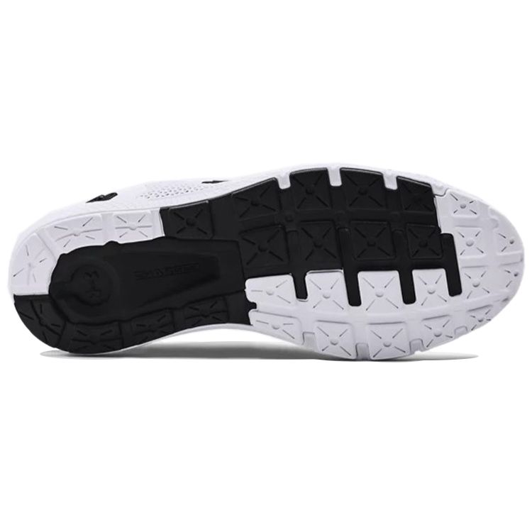 Under Armour Charged Rogue 2.5 Men Running Shoes White Black 3024400-101