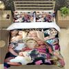 3D Print Fashion Spain Hot Female Singer B-bad G-Gyal Bedding Set Soft Comforter Cover With 1/2pcs Pillow Shams For Kids Adults