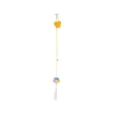 New Elastic Cat Teaser Stick Pet Toy Hanging Door Elastic Rope Cat Toy Self-hi Boredom Swing Cat Toy