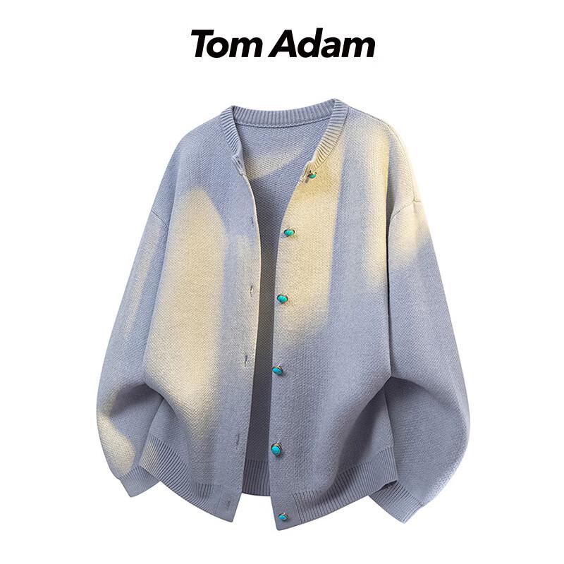 

TOM ADAM Men s Button Cardigan Sweater 2XL
