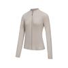 Star Trail Roaming Knitted Stand Collar Solid Jacket Women Jackets SA1269KJ19L-WT040