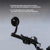 Black "Bar End Mirror Mounting Kit for Royal Enfield Guerrilla 450"
