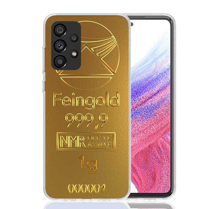 Fine Gold Pattern Printing Phone Case For Samsung Galaxy A17 A16 A14 A15 A13 A57 A56 A54 A55 A53 A37 A36 A34 A35 A33 A26 A24 A25