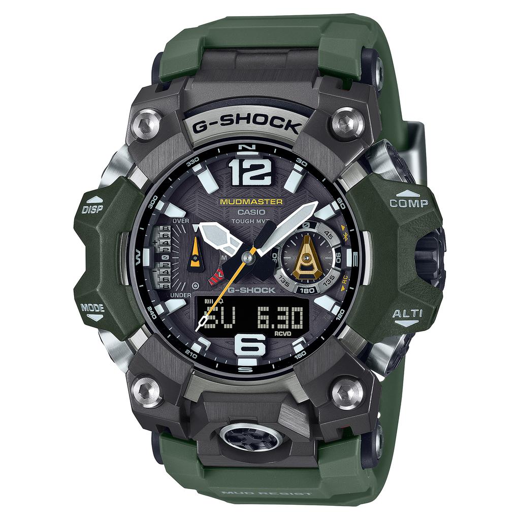 Casio G-SHOCK Men's Stainless Steel 200M Water Resistant Shock Resistant Quartz Watch GWG-B1000-3A