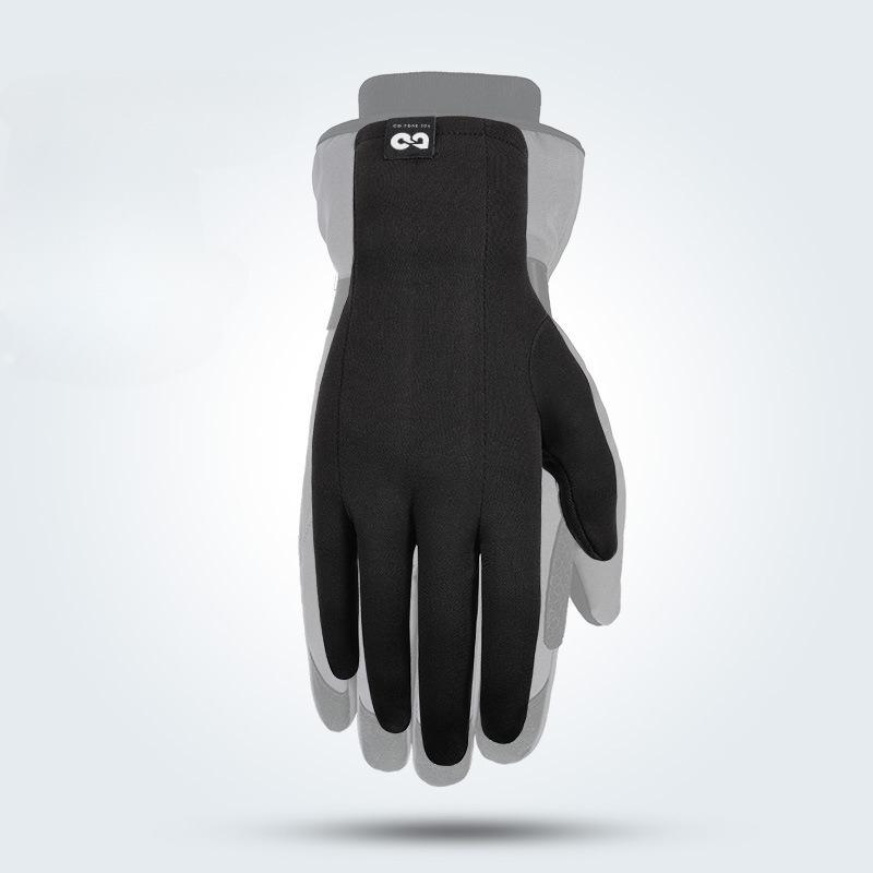 Winter ski gloves liner lining men's and women's outdoor riding gloves touch screen non-slip, windproof and cold-proof, velvet to keep warm